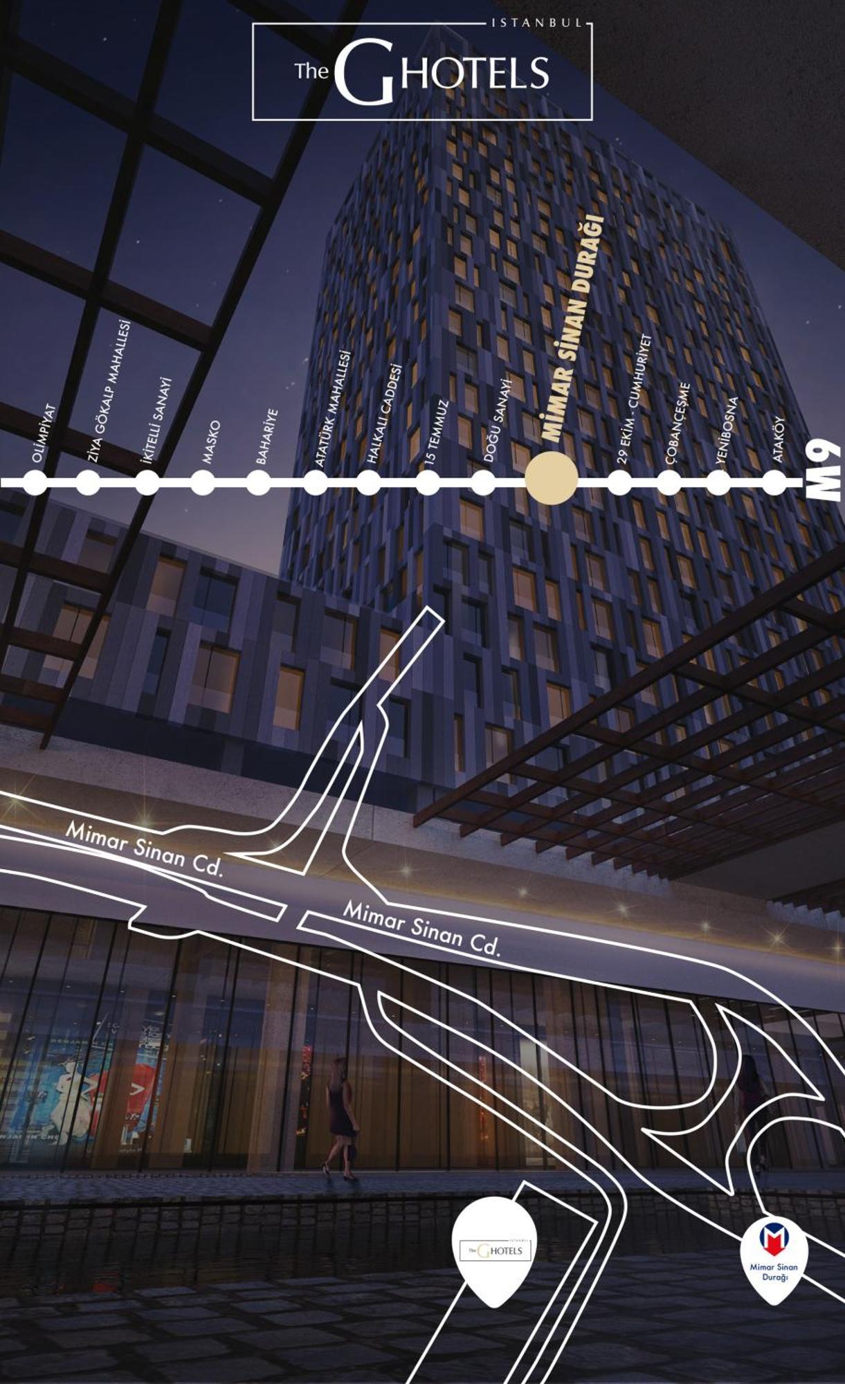 The G Hotels Istambul Exterior foto